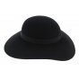 Foxes Wool Felt Wide-Brimmed Hat - Traclet