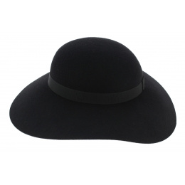 Foxes Wool Felt Capelin Black - Traclet