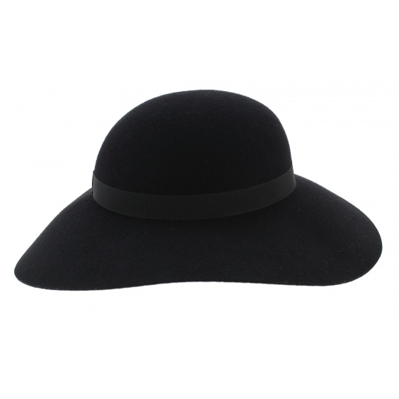 Foxes Wool Felt Wide-brimmed Hat - Traclet