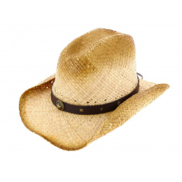 Cowboy Hat Rising Star Natural Straw - Bullhide