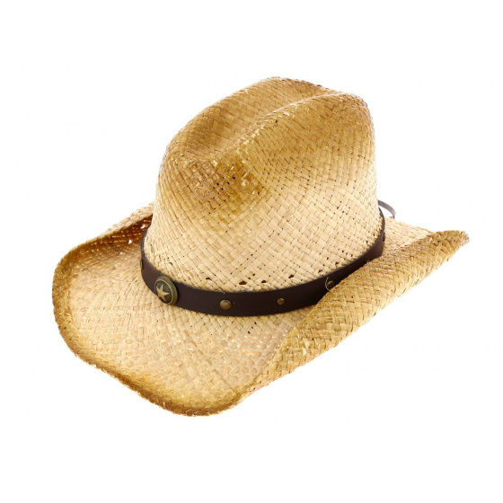 Rising Star Natural Straw Cowboy Hat - Bullhide