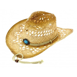Chapeau Cowboy Lost In Love Paille Naturelle - Bullhide