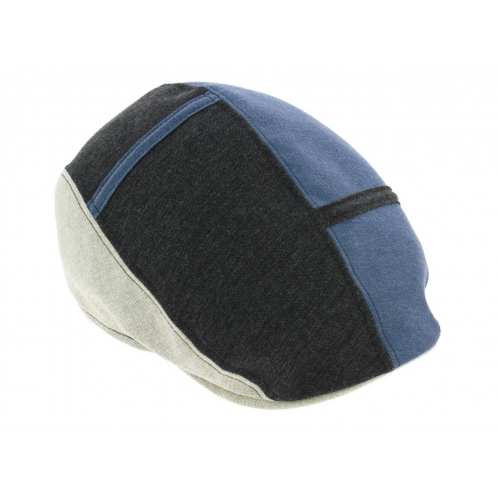 Caussade Tricolor Cotton Brightback Flat Cap - Crambes