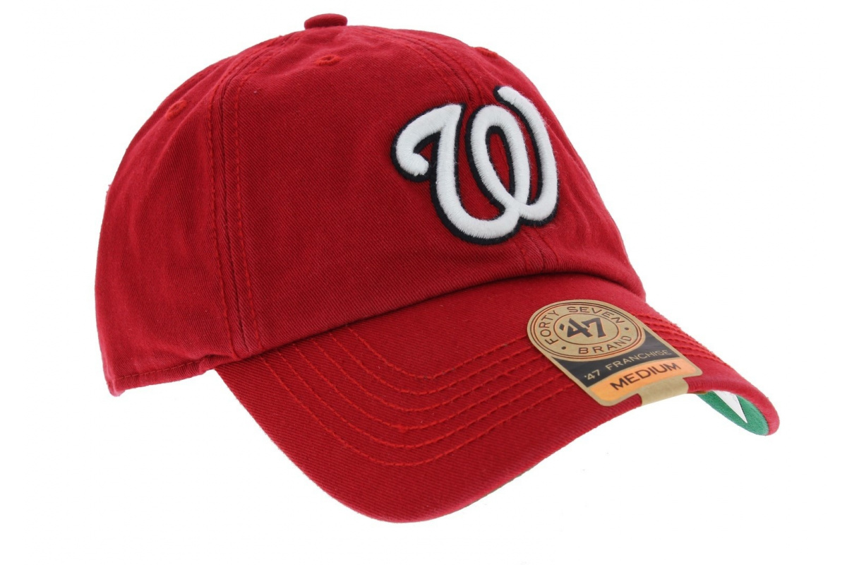 Fited Washington Red Baseball Cap 47 Brand