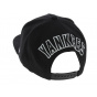 Cracked Flat Brim Snapback NY Yankees Black & Silver - 47 Brand