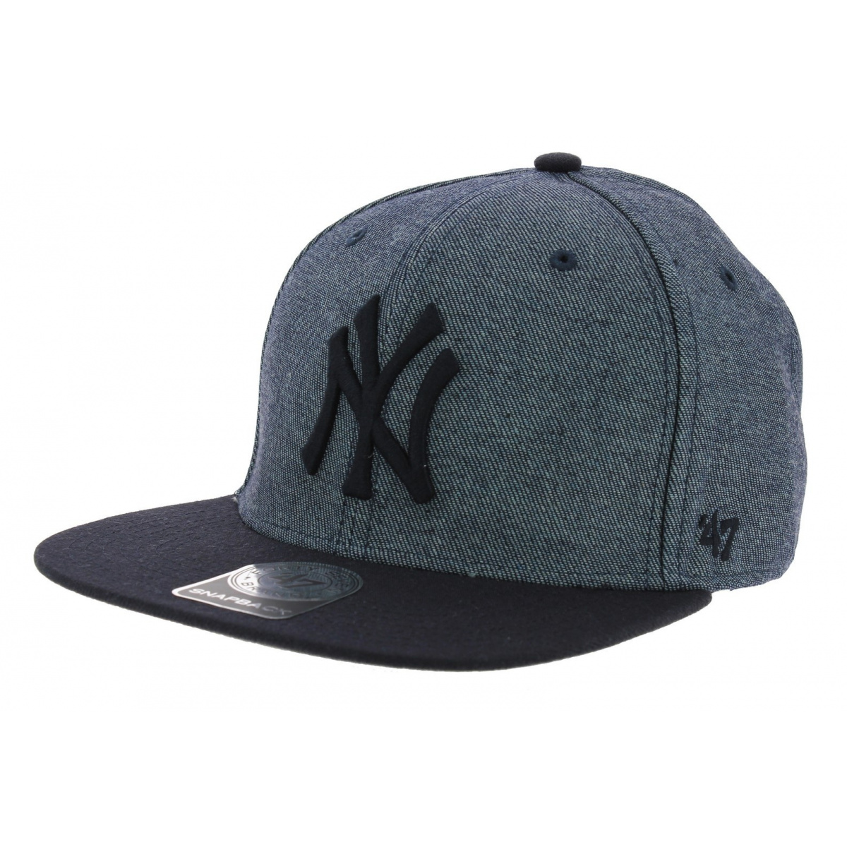 47 Brand Snapback Cap New York Yankees dunkelgrau 