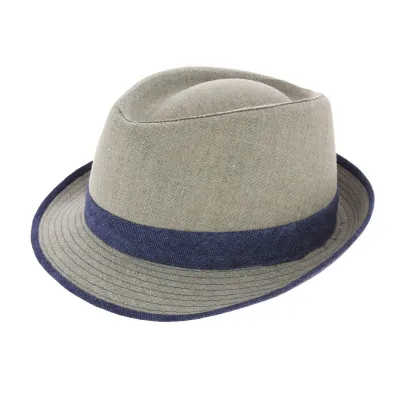 Chapeau Trilby Tropea Lin Beige - Traclet Reference : 6775 | Chapellerie Traclet