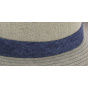 Trilby Tropea Linen Beige Trilby Hat - Traclet