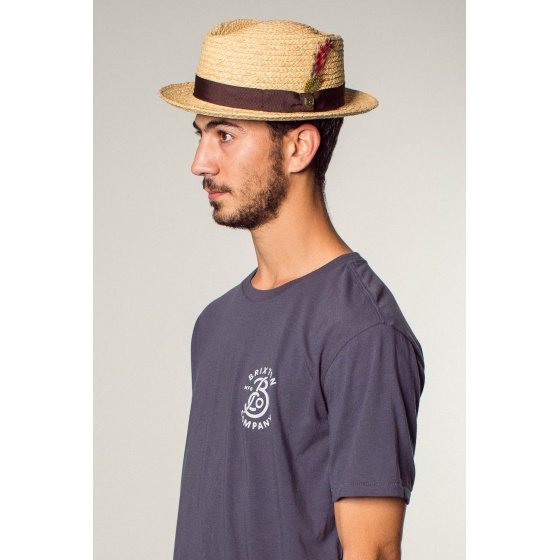 Chapeau Paille Delta naturel BRIXTON