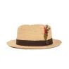 Chapeau Paille Delta naturel BRIXTON Reference : 3484 | Chapellerie Traclet