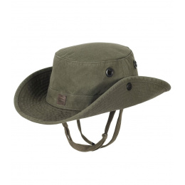Chapeau Safari Wanderer Globe Trotteur T3 Wanderer Olive - Tilley