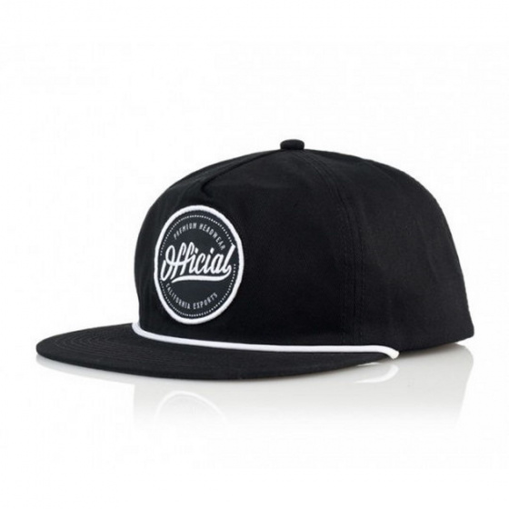 Quise Black Ops Black Snapback Cap - Official