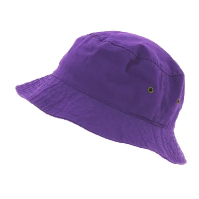 Purple Cotton Bob Park - Ethos Reference: 6810 | Traclet Hat Shop