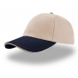 LIBERTY SANDWICH NATURAL-NAVY SANDWICH NATURAL baseball cap