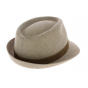 Chapeau Trilby Monfortino Lin Beige - Traclet