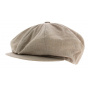 8-panel French-made flat cap