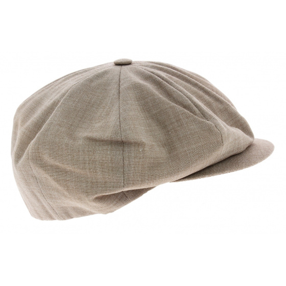 8-panel French-made flat cap