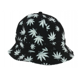 Bob Style Anglais Sherlock Leaves Noir - Atlantis