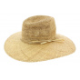 Chapeau de protection du soleil - Paille sable