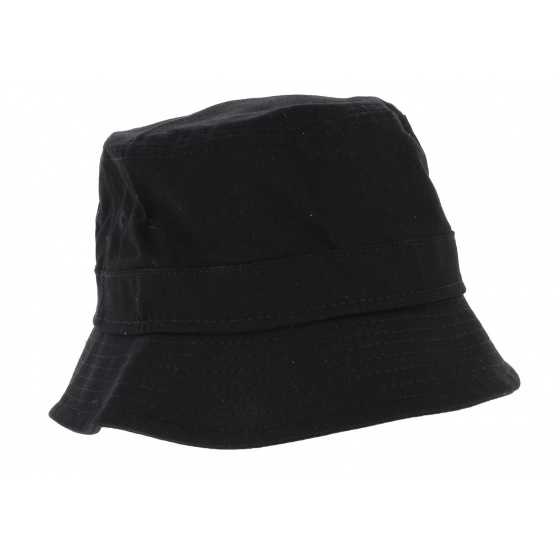 Seasonal Cotton Black Bucket Hat - New Era