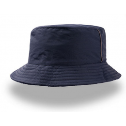 Rolley reversible navy rain bucket hat