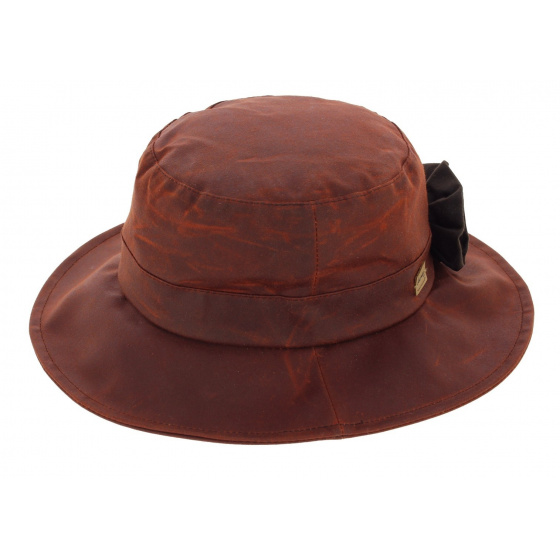 Bob Coton Huilé Imperméable Rouille - Herman