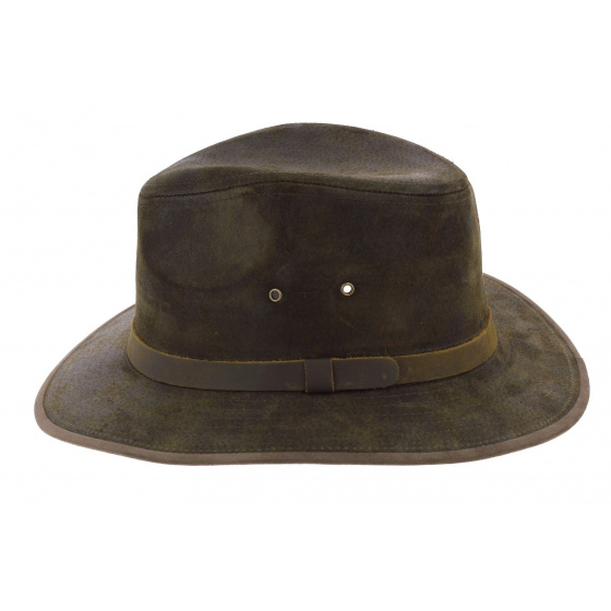 Chapeau Traveller Flinder Maron & kaki - Traclet Chapeau Traveller Flinder Maron & kaki - Traclet
