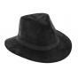 Traveller Flinder Hat Black Leather - Traclet