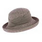 Natural Straw Lavender Breton Hat - Seeberger