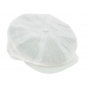 White Linen Irish Style Cap - City Sport
