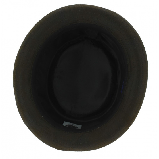Brown Mike Porkpie Hat - Aussie Apparel Brown Mike Porkpie Hat - Aussie Apparel