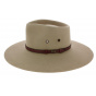 Beige Territory Fur Felt Hat - Akubra