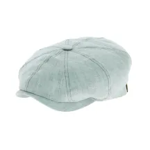 casquette hatteras lin gris bleu Stetson Reference : 919 | Chapellerie Traclet