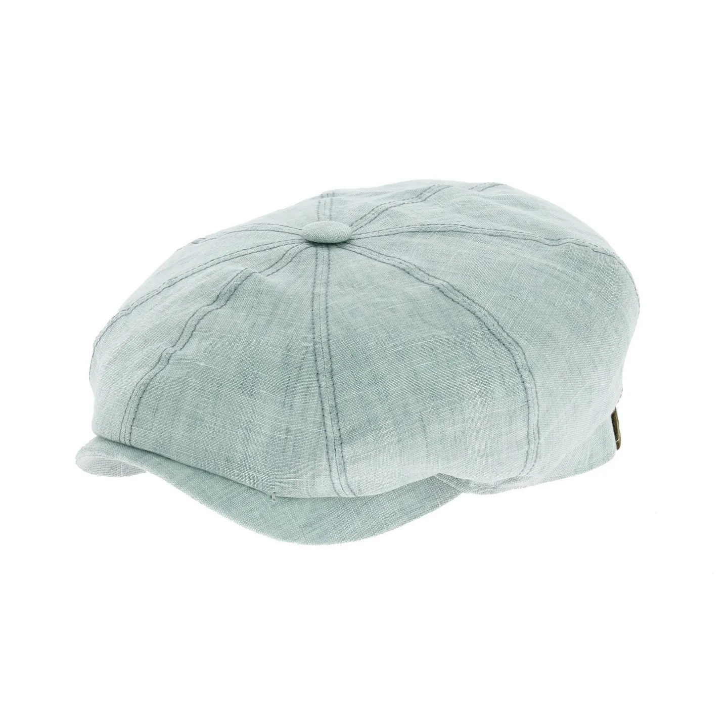 casquette hatteras lin gris bleu Stetson Reference : 919 | Chapellerie Traclet