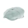 casquette hatteras lin gris bleu Stetson Reference : 919 | Chapellerie Traclet