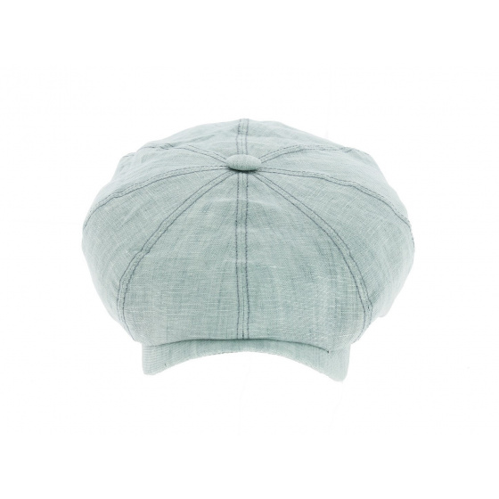 Blue linen Hatteras cap - Stetson