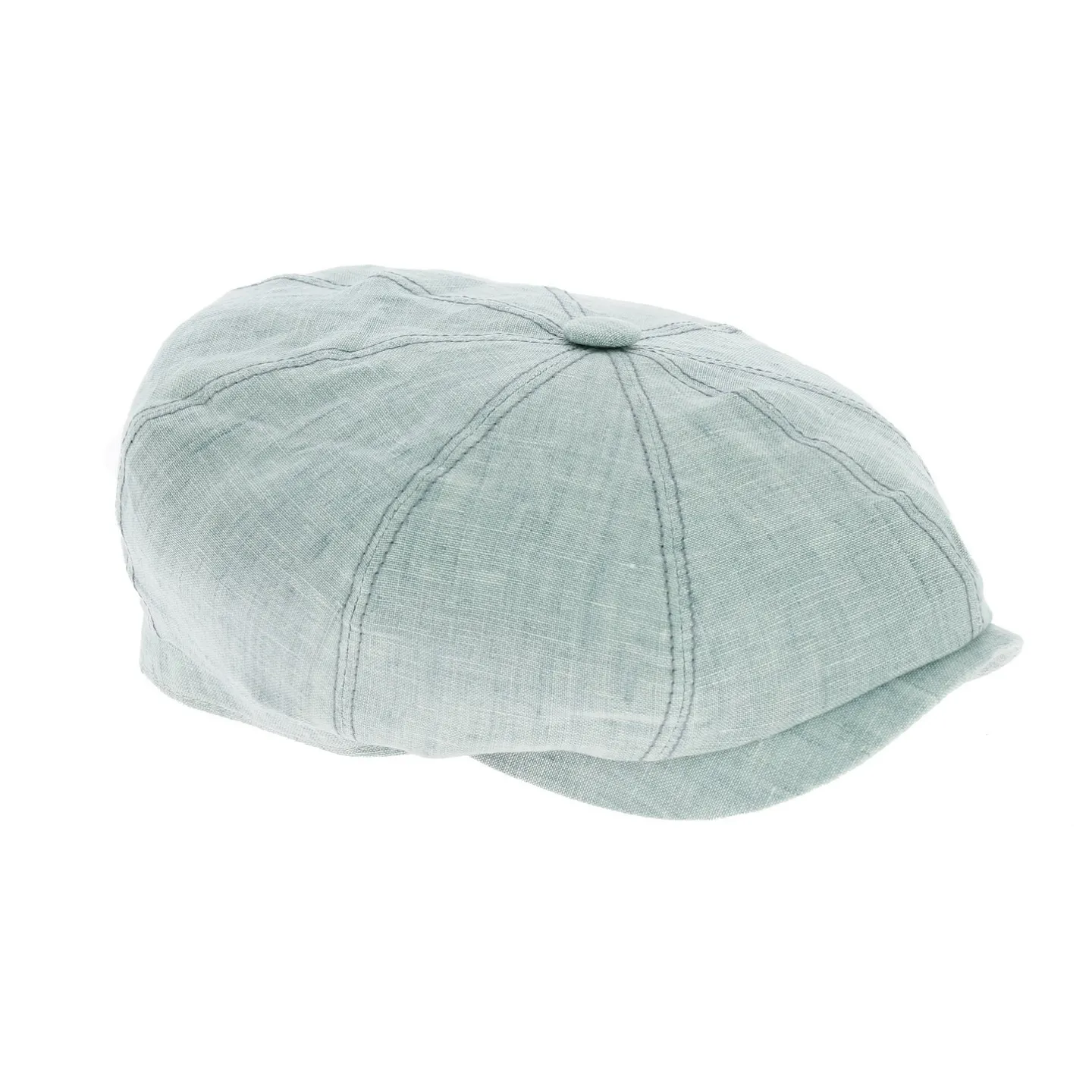 Blue-grey linen Hatteras cap Stetson Reference: 919 | Traclet Hat Shop