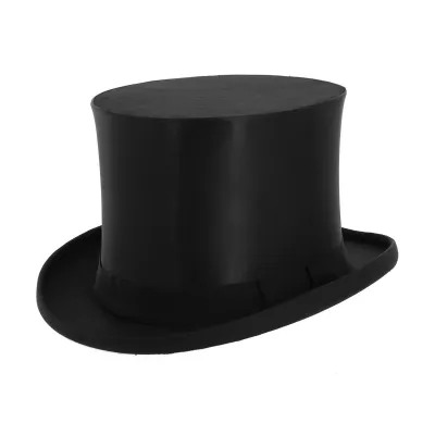 15 cm Opera Hat Guerra 1855 -Traclet- Black Reference: 422 | Traclet Hat Shop