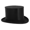 Chapeau Claque 15 cm Guerre 1855 -Traclet- Noir Reference : 422 | Chapellerie Traclet