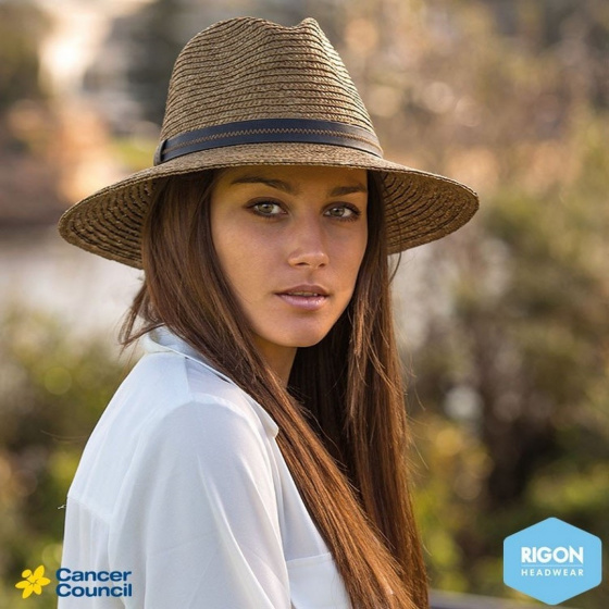 Camilla Laichow bronze traveller hat - Rigon Headwear