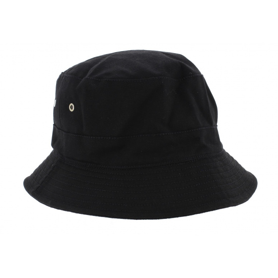 Black Cotton Soho Bucket Hat - Mtm