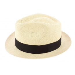 Natural Panama Trilby Hat Coiba - Traclet