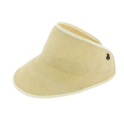 Casquette Visière Pueblito Panama Naturel - Traclet Reference : 6948 | Chapellerie Traclet