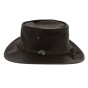 Traveller Hat Brown Leather - Ayers Rock