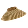 Chapeau Chinois Wulan Paille Bicolore - Traclet Reference : 6955 | Chapellerie Traclet