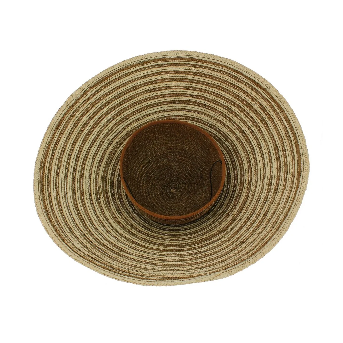 Chapeau Chinois Wulan Paille Bicolore - Traclet Reference : 6955 | Chapellerie Traclet