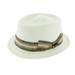 Chapeau Trilby Petit Bords Chico Panama - Seeberger