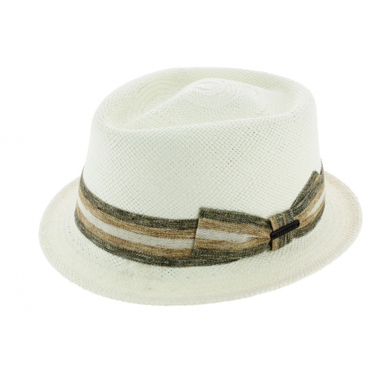 Chapeau Trilby Petit Bords Chico Panama - Seeberger