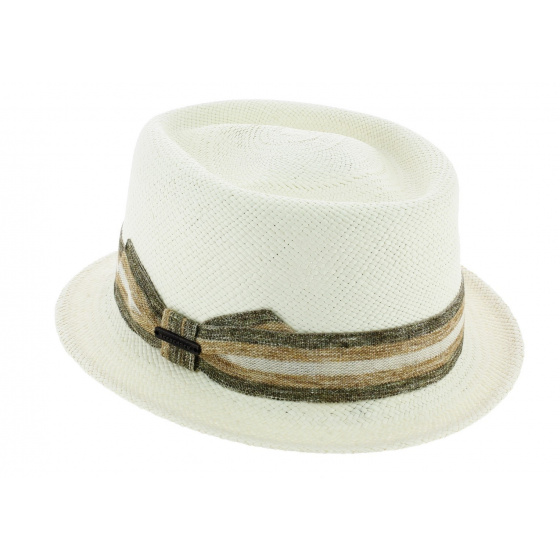 Small Brim Trilby Hat Chico Panama - Seeberger Small Brim Trilby Hat Chico Panama - Seeberger