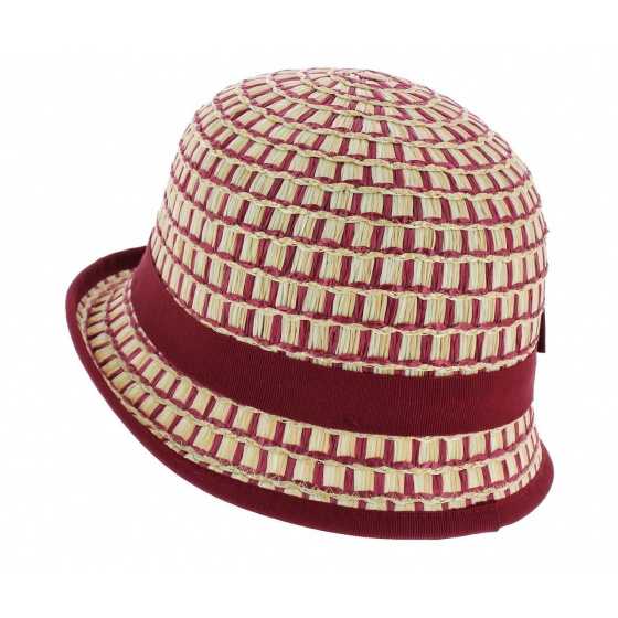Burgundy Cloche Hat Imperia - Anna Rizzo